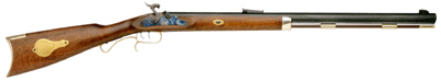 TRADITIONS HAWKEN WOODSMAN - RIFLE 50 CAL PERCUSSION BL/HW — view 1