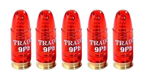 Traditions ASM9 Snap Caps Handgun 9mm Plastic w/Brass Base 5/Pack — view 1