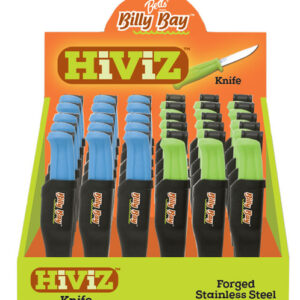 BETTS 30 PC HI VIZ BAIT KNIFE DISP