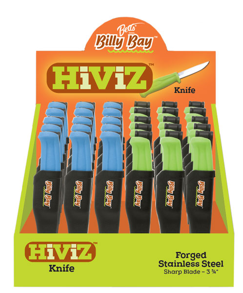 BETTS 30 PC HI VIZ BAIT KNIFE DISP — view 1
