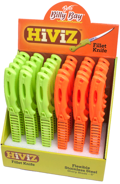 BETTS HI VIZ FILLET KNIFE DISP30PC — view 1