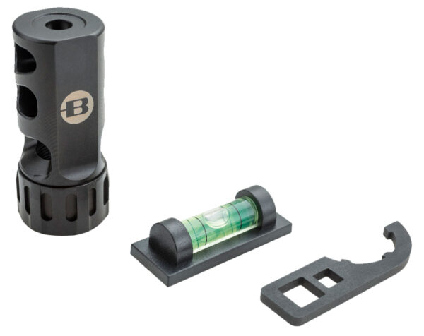Bergara Rifles BA0006 ST-1 Self Timing Muzzle Brake, 5/8"-24 tpi Threads, 1" Diameter, 30 Cal — view 1