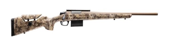 CVA CR4052 Cascade Varmint Hunter 22-250 Rem 10+1 20" Flat Dark Earth Cerakote Threaded Barrel & Receiver w/Picatinny Rail, Krytek Highlander Adj Comb & LOP Synthetic Stock — view 1