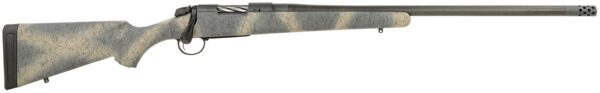 Bergara Rifles B14SM519CF B-14 Ridge Carbon Wilderness 6.5 PRC 2+1 24" Carbon Fiber Wrapped Barrel, Gray Cerakote Steel Receiver, SoftTouch Woodland Camo Fixed American Style Stock, Right Hand — view 1
