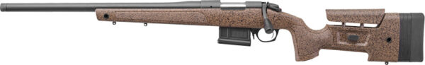 BERGARA B14 HMR LH 22-250 24" - BLACK CERA/BROWN MINI CHASSIS — view 1