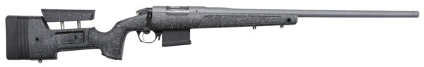 Bergara Rifles BPR2065PRC Premier HMR Pro 6.5 PRC 2+1 26" Threaded Barrel, Tactical Gray Cerakote, Black with Gray Fleck Stock — view 1