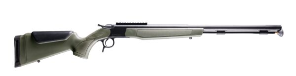 CVA OPTIMA .50CAL BLK/ODG RAIL — view 1