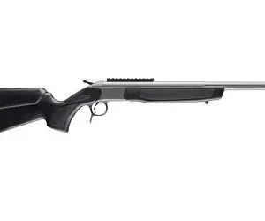 CVA SCOUT SS TD V3 RIFLE RIS 35O LEGEND 20 IN FLUTED BBL SS/BLK THD 5/8X24 BRAKE & RAIL