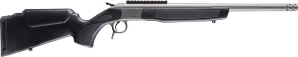 CVA SCOUT TD V3 360 BH 20" - STAINLESS/BLACK SYNTHETIC — view 1