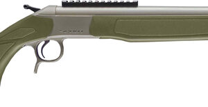 CVA SCOUT TD V3 450BM 22" - STAINLESS/OD GREEN SYNTHETIC<