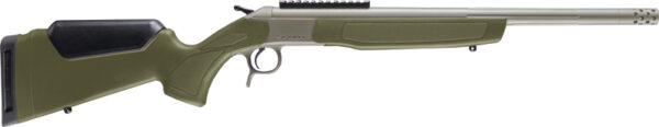 CVA SCOUT TD V3 350 LEGEND 20" - STAINLESS/OD GREEN SYNTHETIC< — view 1