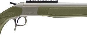 CVA SCOUT TD V3 360 BH 20" - STAINLESS/OD GREEN SYNTHETIC<