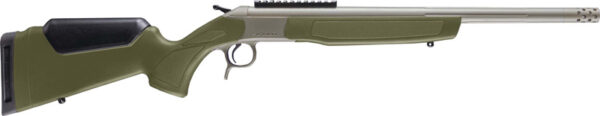 CVA SCOUT TD V3 360 BH 20" - STAINLESS/OD GREEN SYNTHETIC< — view 1