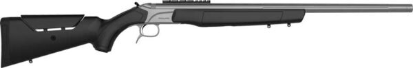 CVA ACCURA MR-X 50 CAL 26" - W/RAIL SS/BLACK SYNTHETIC — view 1