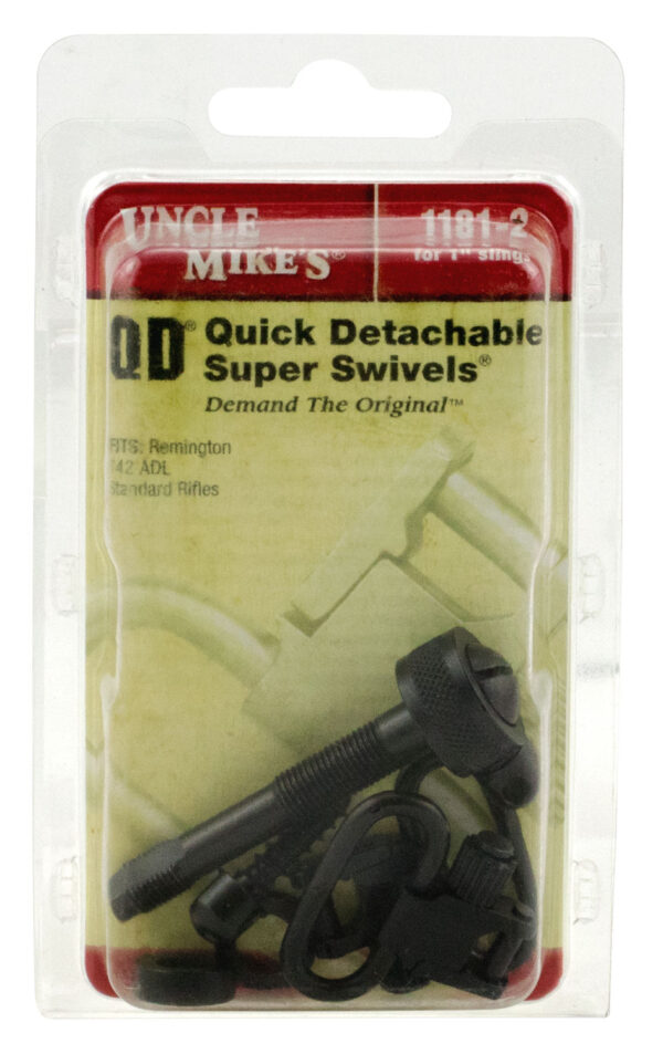 Uncle Mike's 11812 Super Swivel  for Remington 742 ADL Blued 1" Loop (Will Not Fit 742 BDL) — view 1