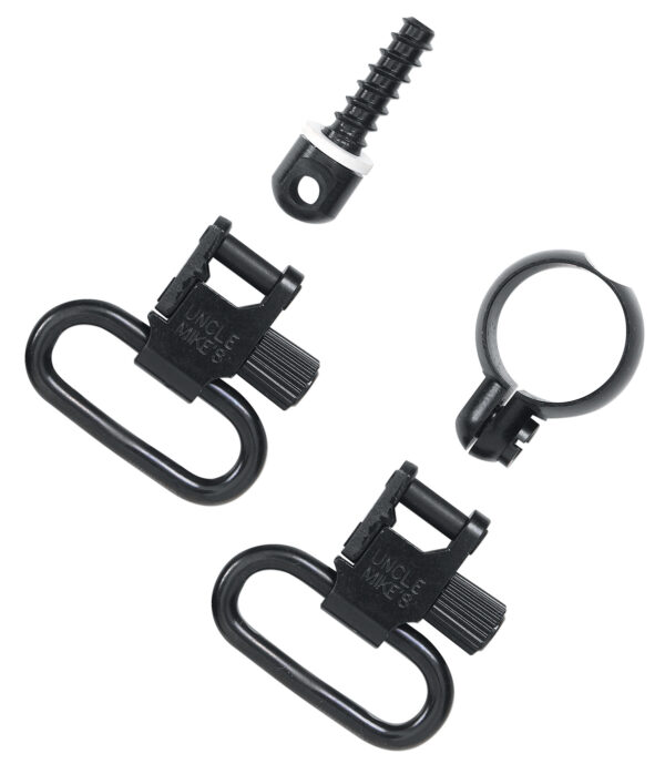 Uncle Mike's 13412 Super Swivel  Quick Detach 115 RF Blued 1" Loop for Most 22 Cal Tube Diameter & .430-.455" Rifles (Except Win 94/22M US) — view 1