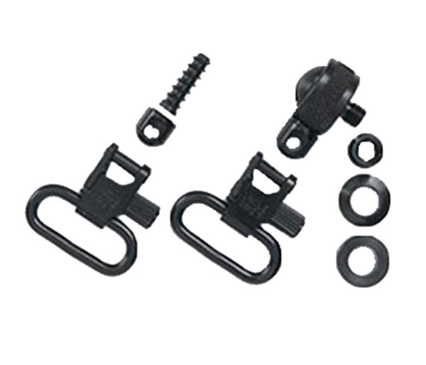 Uncle Mike's 15612 Magnum Swivel Set Quick Detach 115 MC Blued 1" Loop for Most Pump & Auto Shotguns — view 1