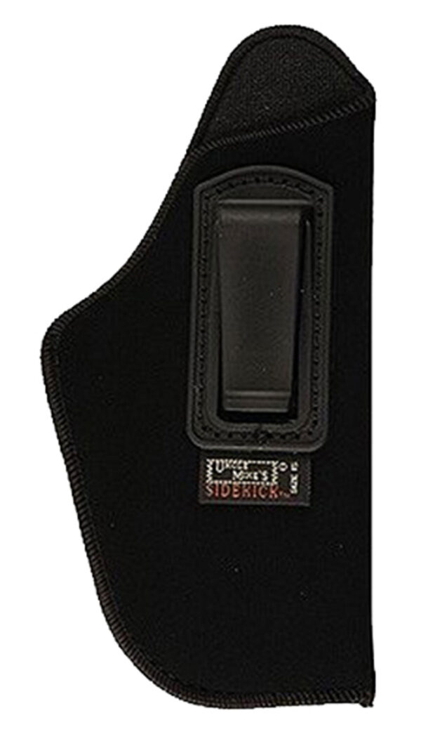 Uncle Mike's 89152 Inside The Pants Holster IWB Size 15 Black Suede Like Belt Clip Fits Large Autos Fits 3.75-4.50" Barrel Left Hand — view 1
