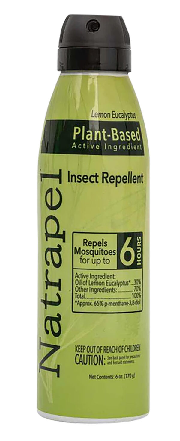Natrapel 00066865 Lemon Eucalyptus  6 oz Aerosol Repels Ticks Effective Up to 6 hrs — view 1