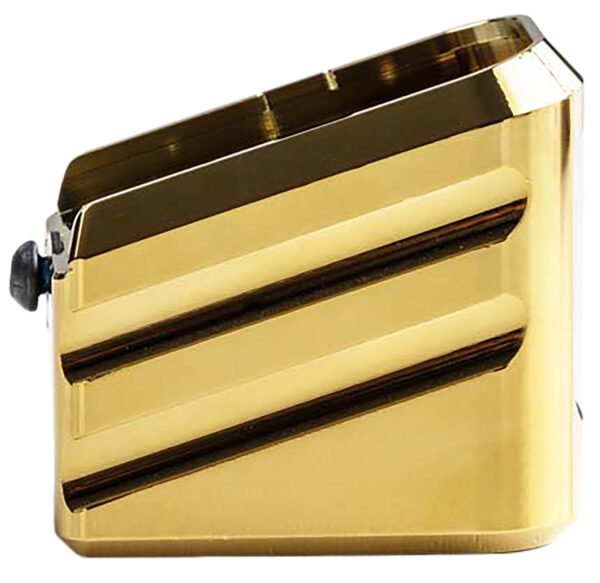 Cross Armory CRG+0MEG17GD Magazine Extension  Fits Glock 17/22/31 Gen 1-5 Gold Aluminum — view 1