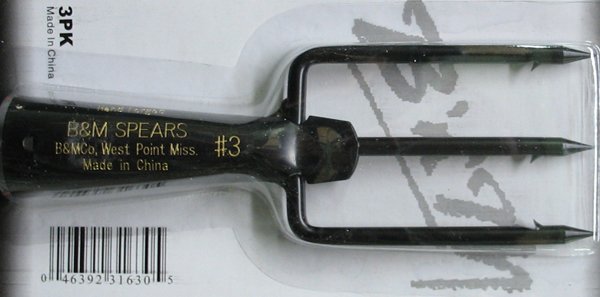 B&M SPEAR FISH 3 PRONG 6" — view 1