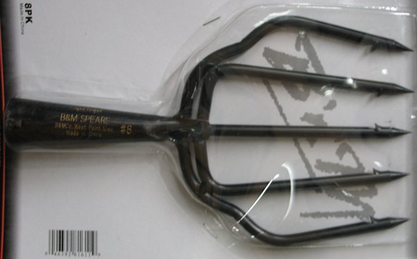 B&M SPEAR FISH 5 PRONG 10" — view 1