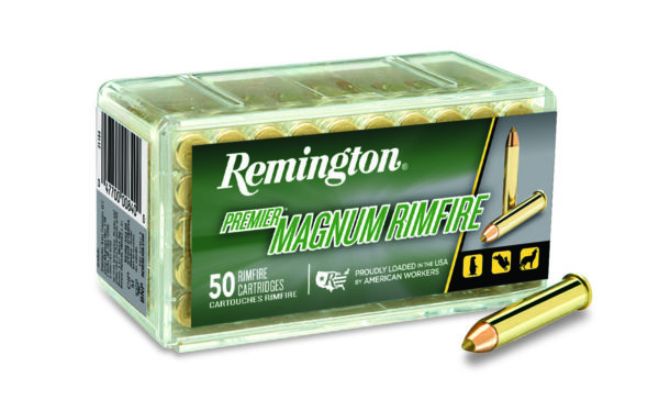 Remington Ammunition 21184 Premier Magnum Rimfire 22WMR 33gr AccuTip V 50 Per Box/40 Case — view 1