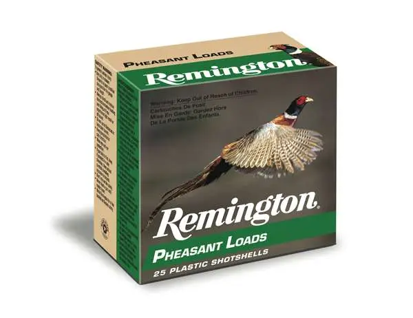 REMINGTON PHEASANT LOADS AMO 12GA 1 1/4OZ 6SHOT 2 3/4IN 1330 FPS 25RD (10 BOX CASE) 20048 — view 1