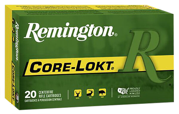 Remington Ammunition 28417 Core-Lokt  280Rem 165gr Soft Point Core Lokt 20 Per Box/10 Case — view 1