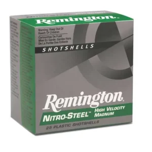 REMINGTON NITRO STEEL AMO 12GA 3" 1 1/4OZ #2 25RD (10 BOX CASE) 20798
