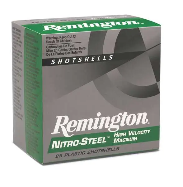 REMINGTON NITRO STEEL AMO 12GA 3" 1 1/4OZ #2 25RD (10 BOX CASE) 20798 — view 1
