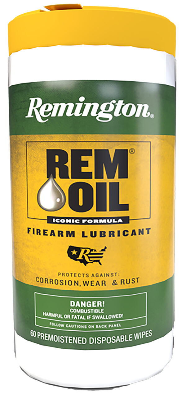 Remington Accessories 18384 Rem Oil Wipes Cleans/Lubricates/Protects 60 Count — view 1