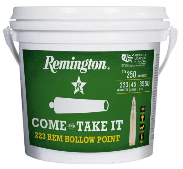 REM CATI BUCKET 223REM 45GR JHP 250/4 — view 1