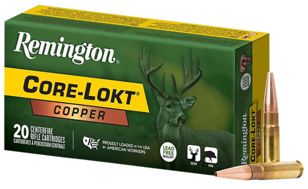 Remington Ammunition R27857 Core-Lokt Copper 300Blackout 120gr Copper Hollow Point 20 Per Box/10 Case — view 1