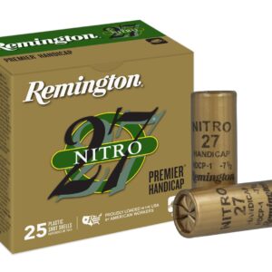 Remington Ammunition 20227 Premier Nitro 27 Handicap 12 Gauge 2.75" 1 oz 7.5 Shot 25 Per Box/ 10 Cs