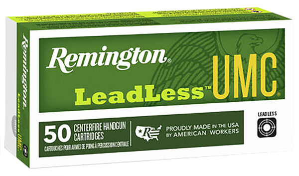 Remington Ammunition 23791 UMC Leadless 40S&W 180gr Flat Nose Enclosed Base 50 Per Box/10 Case — view 1