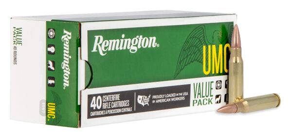 Remington Ammunition 23971 UMC Value Pack 308Win 150gr Full Metal Jacket 40 Per Box/10 Case — view 1