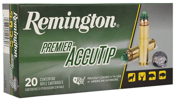 Remington Ammunition 27943 Premier Accutip 450Bushmaster 260gr AccuTip 20 Per Box/10 Case — view 1