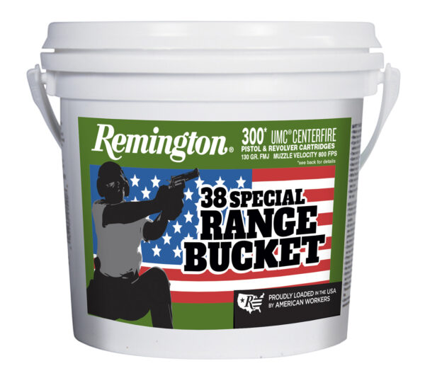 Remington Ammunition 23669 UMC Range Bucket 38Special 130gr Full Metal Jacket 300 Per Box/4 Case — view 1