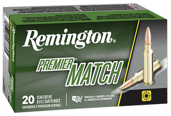 Remington Ammunition 21503 Premier Match 300Blackout 125gr Sierra MatchKing Open Tip Match 20 Per Box/10 Case — view 1