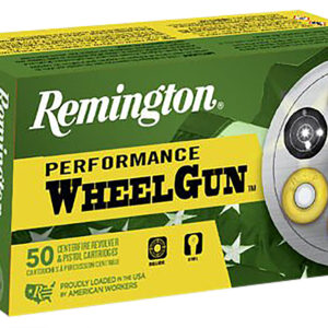 Remington Ammunition 22273 Performance WheelGun  38ShortColt 125gr Lead Round Nose 50 Per Box/10 Case
