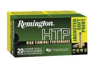 REMINGTON HTP  AMO 44 REM MAG 240GR  JSP 23002 20RD (25 BOX CASE)