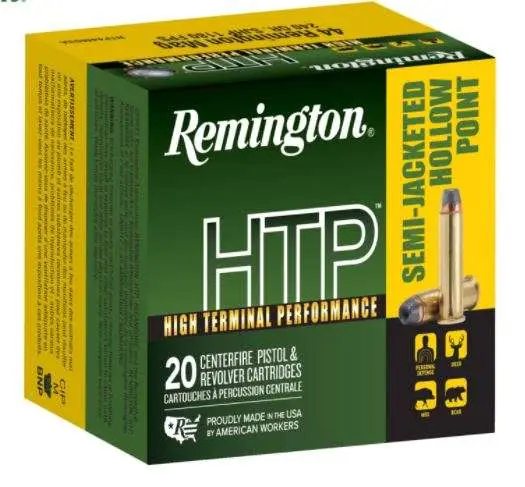 REMINGTON HTP  AMO 44 REM MAG 240GR  SJHP 23010 20RD (25 BOX CASE) — view 1