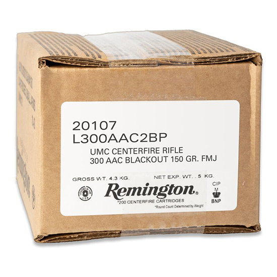REM LOOSE BULK PACK UMC 300BLK 150GR FMJ 200/1 — view 1