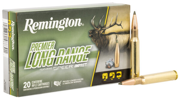 Remington Ammunition R21344 Premier Long Range 30-06Springfield 175gr Speer Impact 20 Per Box/10 Case — view 1