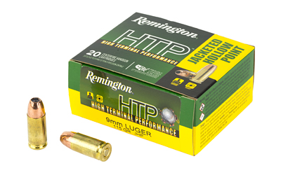 REM 9MM LUGER 115GR JHP 20/500 — view 1