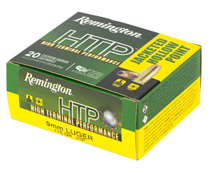 REM 9MM LUGER 115GR JHP 20/500 — view 3