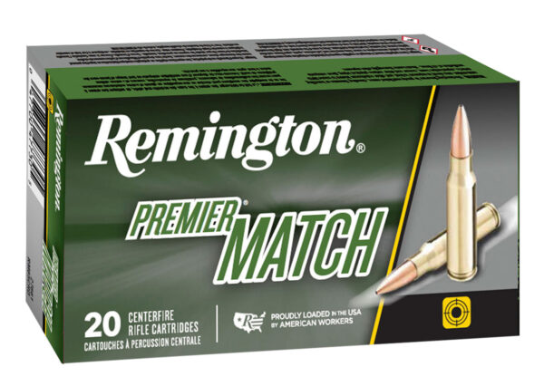 Remington Ammunition 27673 Premier Match 6.5PRC 140gr Berger Open Tip Match 20 Per Box/10 Case — view 1