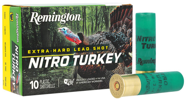 Remington Ammunition 26690 Nitro Turkey  12Gauge 2.75" 1 1/2oz 4Shot 10 Per Box/ 10 Case — view 1