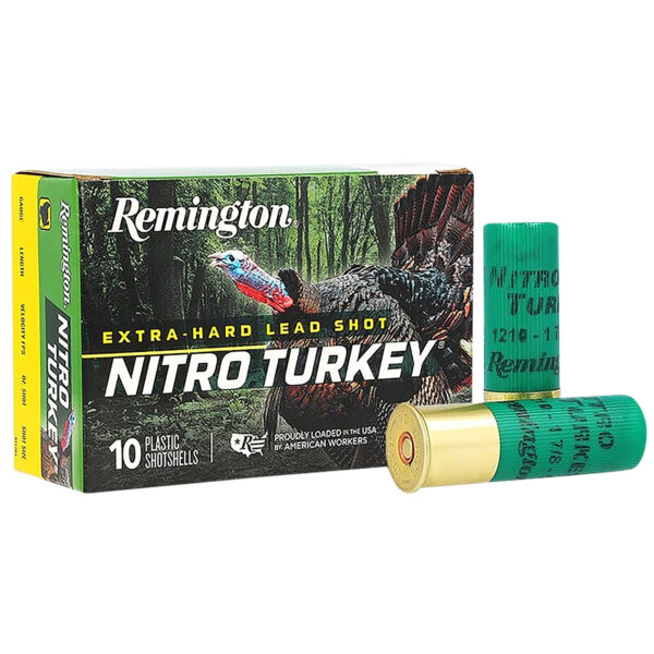 Remington Ammunition 26710 Nitro Turkey  12Gauge 3.50" 2oz 4Shot 10 Per Box/10 Case — view 1
